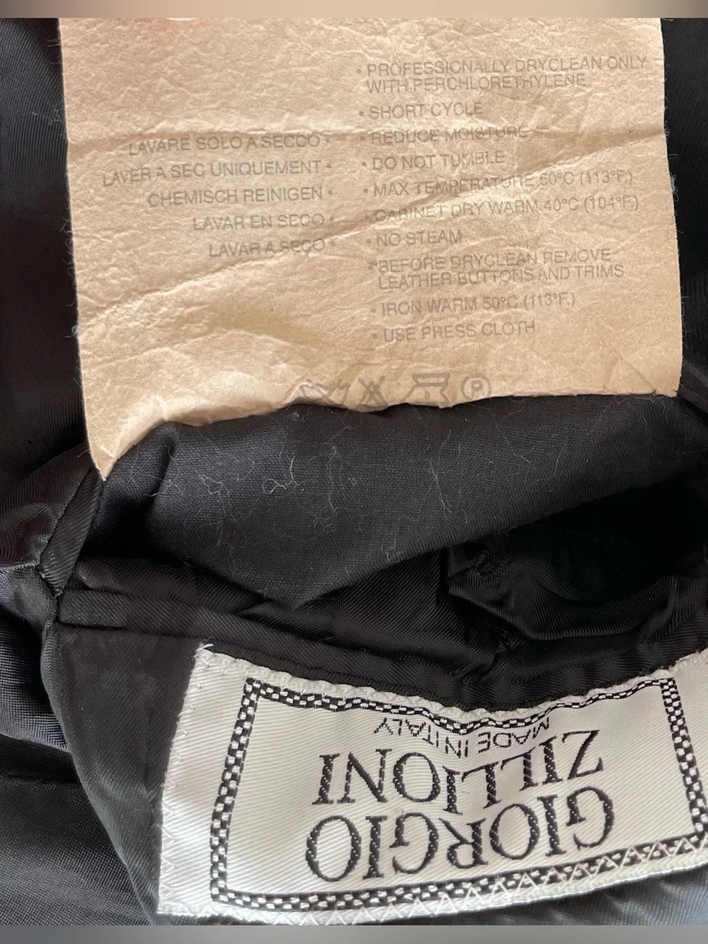 Giorgio Zillioni vintage old